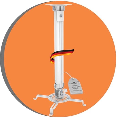 Image of PureMounts Ceiling Mount for Projector White