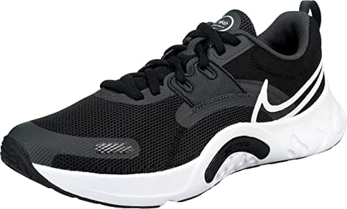 Image of NIKE Men's Nike Renew Retaliation Tr 3 Gymnastics Shoes, Black White Anthracite, 9 UK