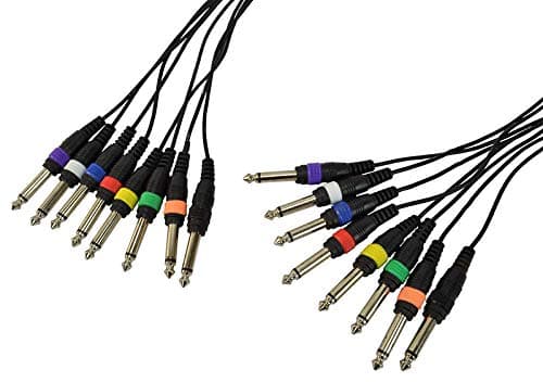 Image of Cobra Jack To Jack Mono Loom 8 Way Lead, 3 metres