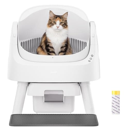 Image of PetPivot Self-Cleaning Cat Litter Tray with Top Opening Design, More Space, Automatic & Manual Modes, Suitable for Multi-Cat Households and Large Cats, Instant Cleaning & Easy Scooping