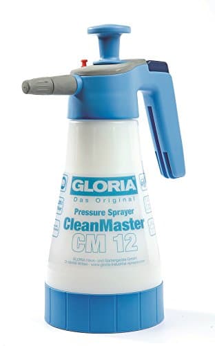 Image of Gloria "CleanMaster CM12" Hand-Operated Sprayer, White/Blue, 1.25 Litre