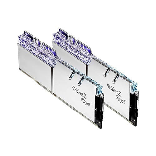 Image of G.Skill Trident Z Royal Series 16GB (2 x 8GB) 288-Pin RGB DDR4 SDRAM DDR4 3000 (PC4 24000) Desktop Memory Model F4-3000C16D-16GTRS
