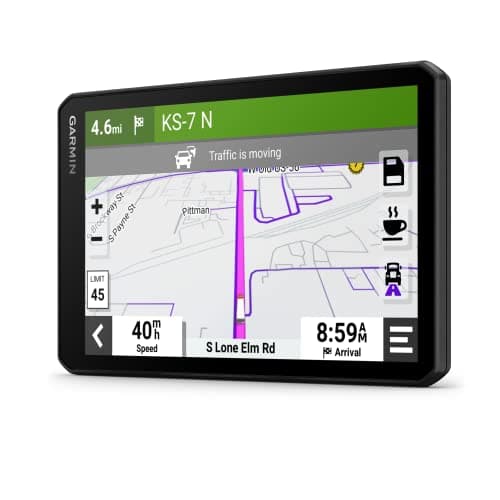 Image of Garmin dēzlCam LGV 710 MT-D Truck GPS Sat Nav, 7" display, Built in Dash Cam, Custom Routing, Forward Collision/ Lane Departure warning, Birdseye Direct Satellite Imagery,Video storage,Digital Traffic