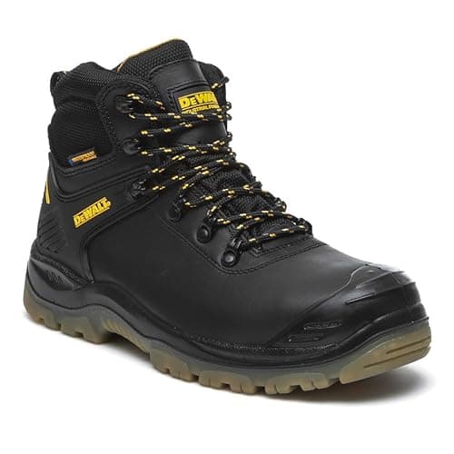 Image of DEWALT Newark Waterproof Safety Boots, Black Size 9