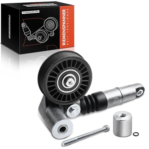 Image of Frankberg Belt Tensioner Belt Pulley Tensioner Compatible with A4 8D2 B5 8E2 B6 A6 4B C5 Superb I 3U4 B.o.r.a 1J2 1J6 Golf 1J1 1J5 P.a.s.s.a.t 3B Diesel 1.9L 2.0L 1998-2008 38145278