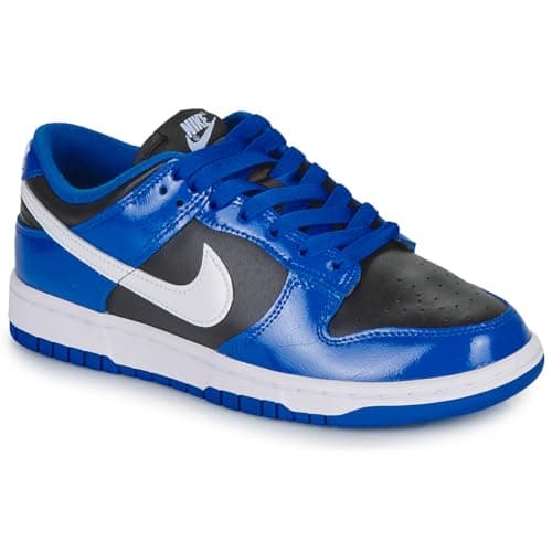 Image of Nike W Dunk Low Unisex Adult Basketball Shoes, Royal Game White Black, 5.5 UK