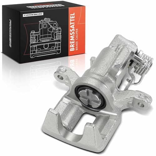 Image of Frankberg Brake Caliper Disc Brake Rear Axle Left Compatible with Civic V Hatchback EG Saloon Civic VI Coupe Fastback Saloon CRX III Replace# 43019SR3000