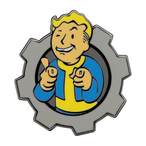 Image of Fallout Limited Edition Charisma Boy Metal Pin Badge - Numbered Collector's Pin