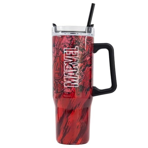 Image of Stor XL Stainless Steel Thermo Mug 940 ML Marvel Pattern Young Adult