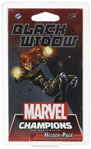 Image of Fantasy Flight Games, Marvel Champions: LCG - Black Widow, Hero Expansion, Expert Game, Card Game, 1-4 Players, From 14+ Years, 60+ Minutes, German