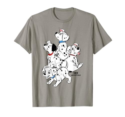 Image of Disney 101 Dalmatians Group Shot Puppies T-Shirt