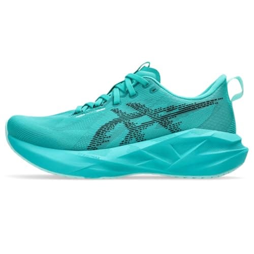 Image of ASICS Women's Novablast 5 Sneaker, Wave Teal/Black, 10 UK