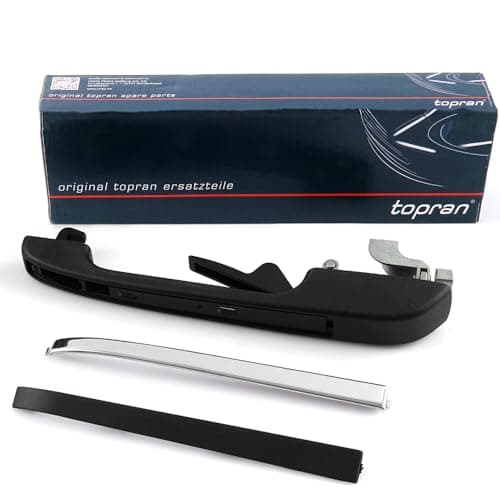 Image of Robust TOPRAN Right Rear Door Handle for VW Golf Mk1 Mk2 & GTI Jetta Mk1 Mk2 Passat 32B 33B 1102990755 173839206E 173839206G 193839206
