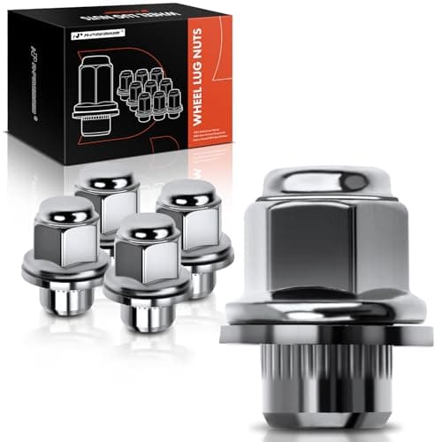 Image of A-Premium 5PCS Wheel Lug Nuts M12 x 1.5 Mag Lug Nuts Compatible with Toyota Avalon Camry Corolla RAV4 Tacoma Sienna Lexus ES RX Pontiac Scion