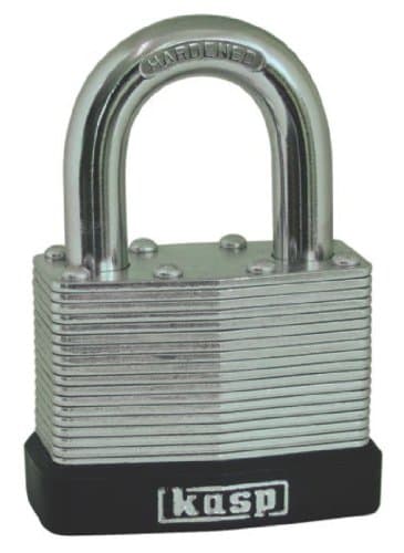 Image of Kasp 130 Laminated Steel Padlock - 60 Millimeters - KA30601 - Keyed Alike