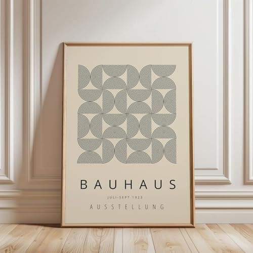 Image of ARTINSPIRIO Bauhaus Poster, Beige, Without Frame (60 x 90 cm)