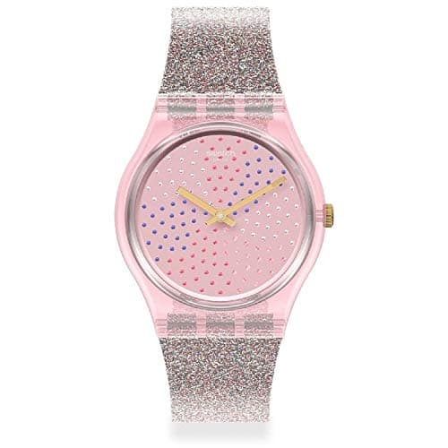Image of Swatch Analog Model Watch Outlet Brand GP168, Pink, Bracelet