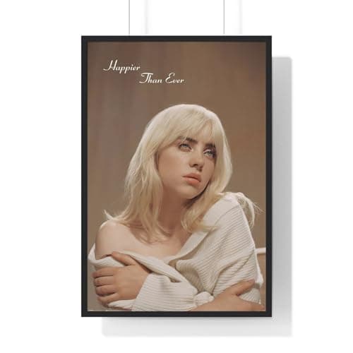 Image of Poster Kingz Billie Eilish Happier Than Ever Album Artwork Maxi Poster Wall Art 61 x 91.5 cm