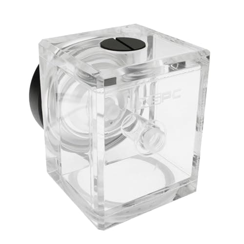 Image of XSPC D5 aRGB Mini Tank Reservoir For Laing/Xylem D5 - 4.92" x 3.00" x 3.74" - Compatible with Desktop, Custom Loop Systems