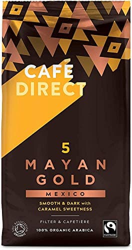 Image of Café Direct Fairtrade 5 Mayan Gold Mexico Whole Beans, 227g
