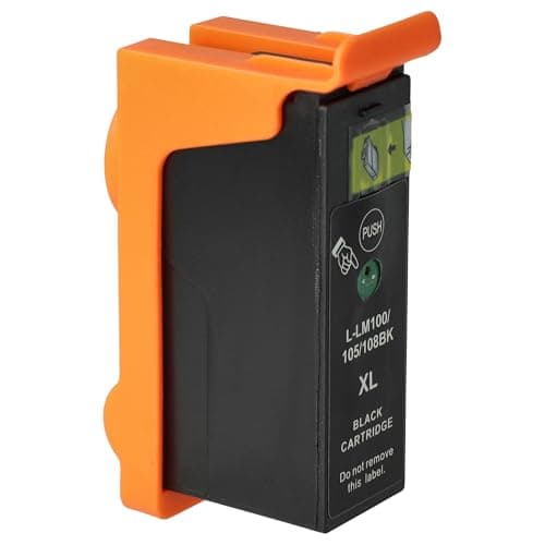 Image of vhbw Ink Cartridge Black Replacement for Lexmark 108, 108XL, 14N1068E (Compatible, 19 ml)