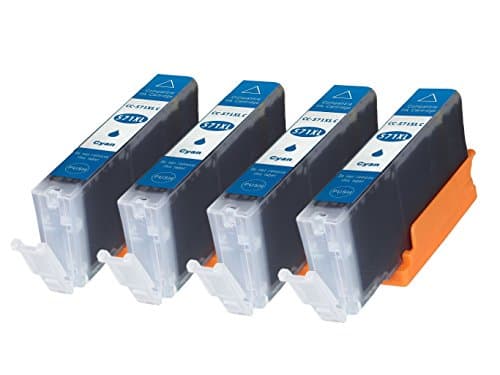 Image of 4XL Cyan blueCompatible Canon Ink cartridges Non OEM CLI-571 XL - Suitable for Canon Pixima Printers
