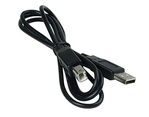 Image of NTQinParts PC/Mac USB Data Sync Power Charging Cable Cord for Plustek ePhoto Z300 Photos and Documents Scanner