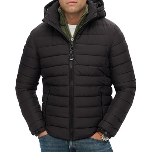 Image of Superdry Fuji Padded Jacket S Black