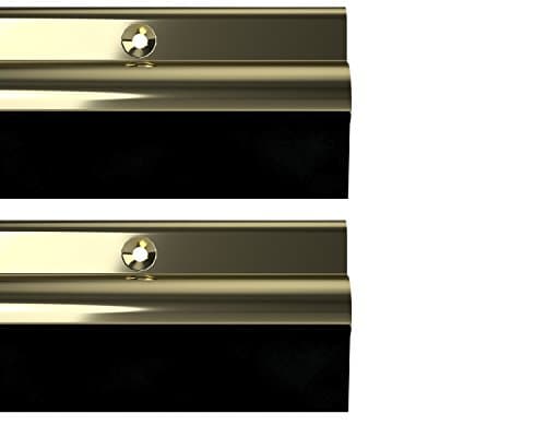 Image of STORMGUARD 03AM0050914G BDS Bottom of The Door Rubber Draught Seal, Gold, 914 mm, Set of 2 Piece