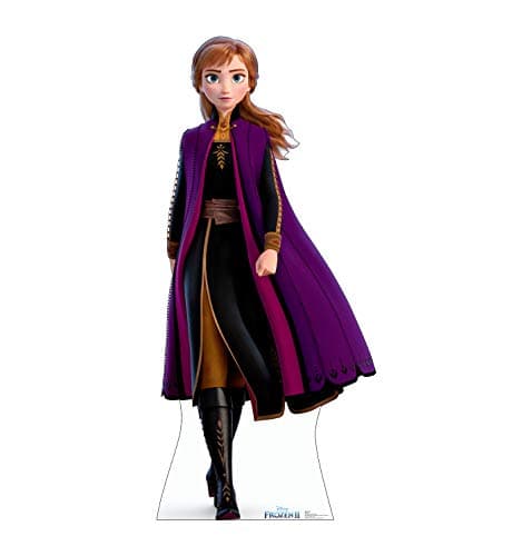 Image of Cardboard People Anna Life Size Cardboard Cutout Standup - Disney's Frozen II (2019 Film)