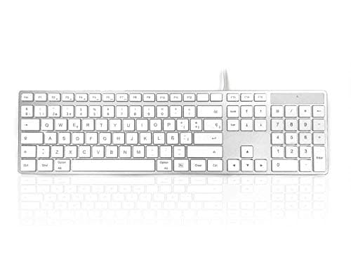 Image of Accuratus 301 MAC SPANISH - USB Full Size Apple Mac Multimedia Keyboard with Square Keys