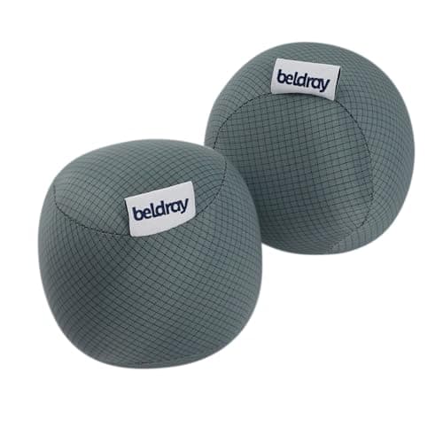 Image of Beldray Anti-Static Dryer Balls – Pack of 2 Reusable Tumble Dryer Balls, Lifts & Separates Clothing, Softer Laundry, Reduce Drying Time, Creases & Wrinkles, Grey