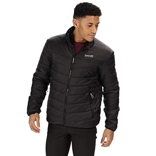 Image of Regatta Freezeway Lightweight Water Repellent Medium-Fill Insulated Jacket Men's Baffled/Quilted Jackets