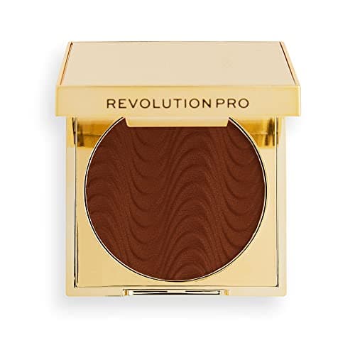 Image of Revolution Beauty London Pro CC Perfecting pressed powder Rich Dark