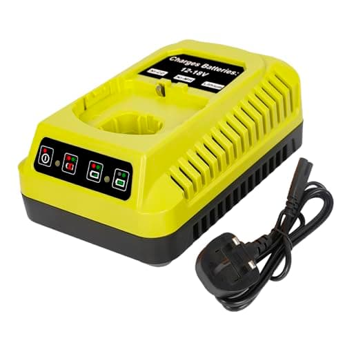 Image of P117 Replacement Charger Compatible with RYOBI 12V-18V Li-ion & Ni-CD Ni-Mh Battery P100 P102 P103 P105 P106 P107 P108 P109 1400670