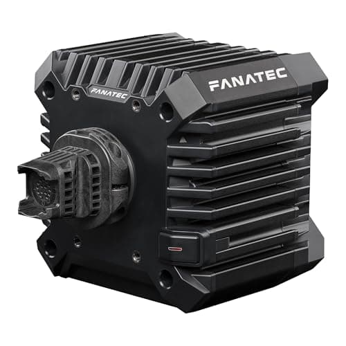 Image of Fanatec CSL Sim Racing DD QR2 Steering Wheel Base – 5 Nm Direct Drive, FluxBarrier Force Feedback, QR2 Motorsport Quick-Release System, Tuning Menus, Plug-and-Play – PC