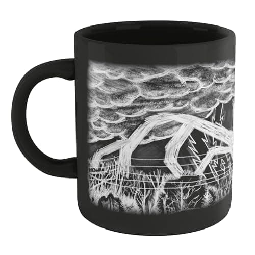 Image of Zavvi Stranger Things Mind Flayer Drawing Mug - Black