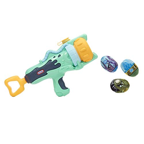 Image of Little Tikes My First Mighty Blasters, Spray Blaster, Safe Hand Launcher With 3 Soft Power Pods, For Indoor or Outdoor Fun, Children Toy For Ages 3+