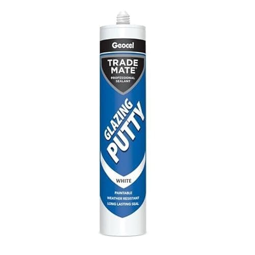 Image of Geocel Trade Mate Glazing Putty White Top Gun C3 Sealant | by POUNDXPENCE Co®