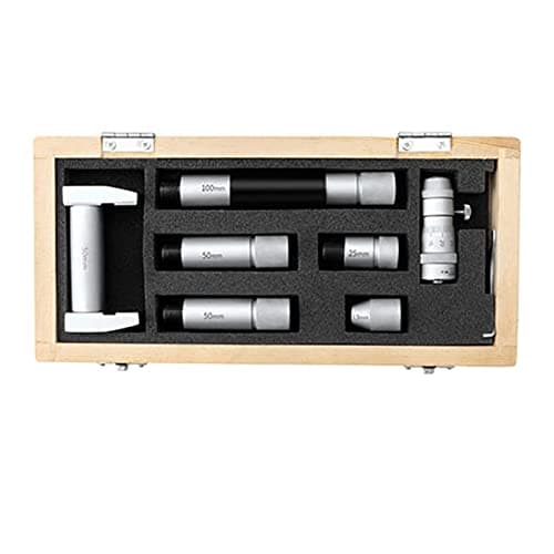 Image of Micrometer, High Precision Internal Diameter Micrometer 50-250/300/600mm Inside Hole Bore Gage Gauge(50-300mm)