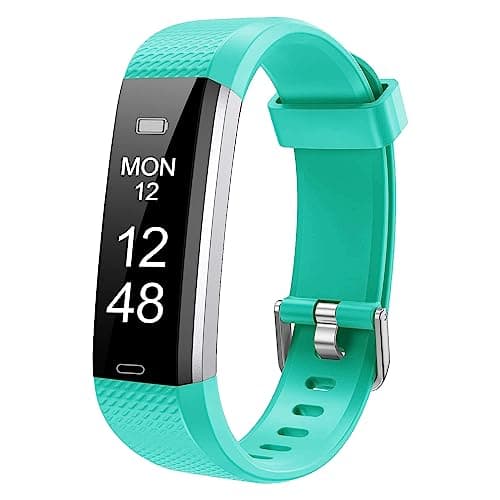 Image of Runlio Fitness Tracker with Sleep Monitor, Activity Tracker with Step and Calories Counter, IP67 Waterproof Fitness Watch with Pedometer Stopwatch for Women Men,green