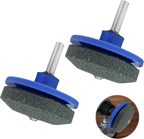 Image of 2-Pack Lawn Mower Blade Sharpener – Fits Most Lawn Mower Blades, Easy-to-Use Garden Tool Sharpener
