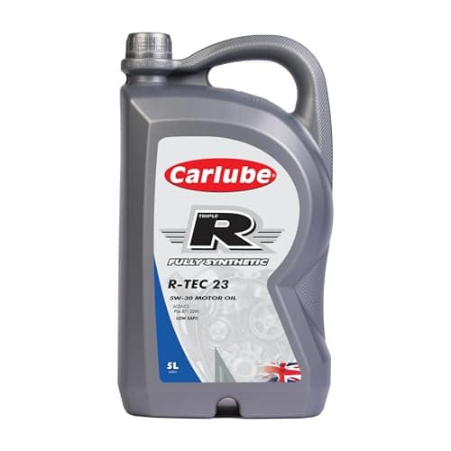 Image of Carlube Triple R 5W-30 ACEA C2, API SP, PSA Fully Synthetic Engine Oil R-TEC 23 5L