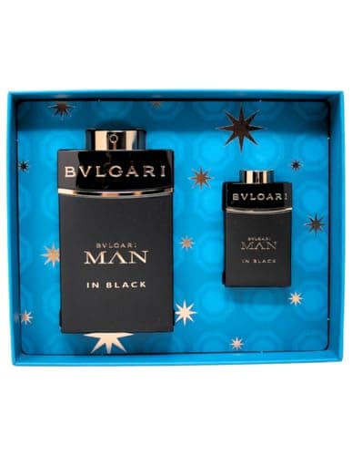 Image of BULGARI MAN IN BLACK SET: EDP SPRAY 100ML & EDP SPRAY 15ML