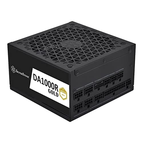 Image of SilverStone Technology Decathlon DA1000R Gold Cybenetics Gold 1000W PCIe 5.0 Fully Modular ATX 3.0 Power Supply, SST-DA1000R-GM