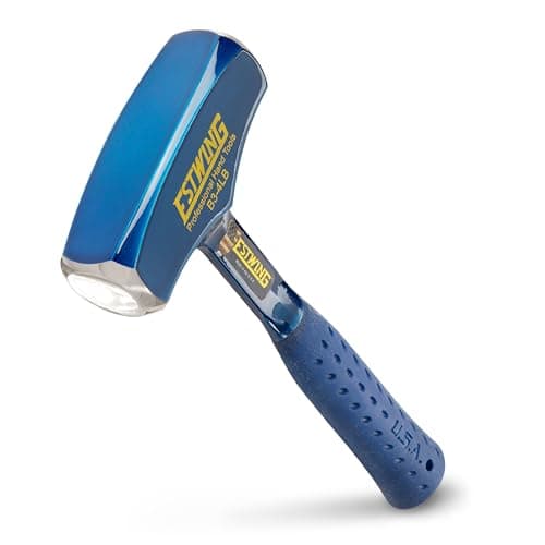 Image of Estwing - B34LB Drilling/Crack Hammer - 4-Pound Sledge with Forged Steel Construction & Shock Reduction Grip - B3-4LB