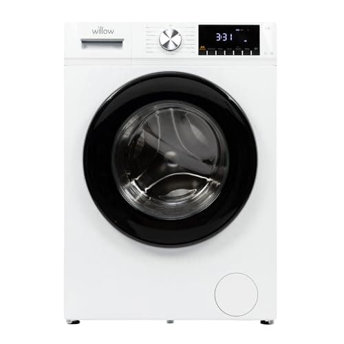 Image of Willow WWM81400IW 8kg 1400 Spin Washing Machine with16 Washing Programs, Child Lock, Antibacterial Door Seal - White