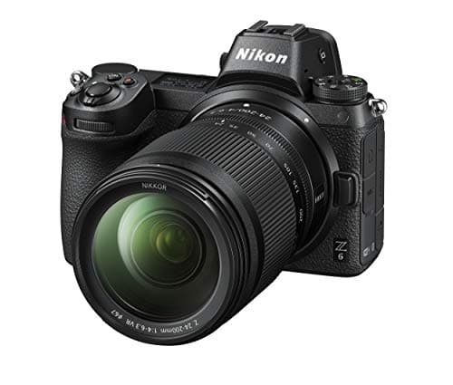 Image of Nikon Z 6II + Z 24-200 f/4-6.3 VR Lens, Full Frame Hybrid Digital Camera (24.5MP, 4K/30p, 14fps Burst, 5-Axis Sensor Stab, Dual SD & XQD or CFexpress Slots)