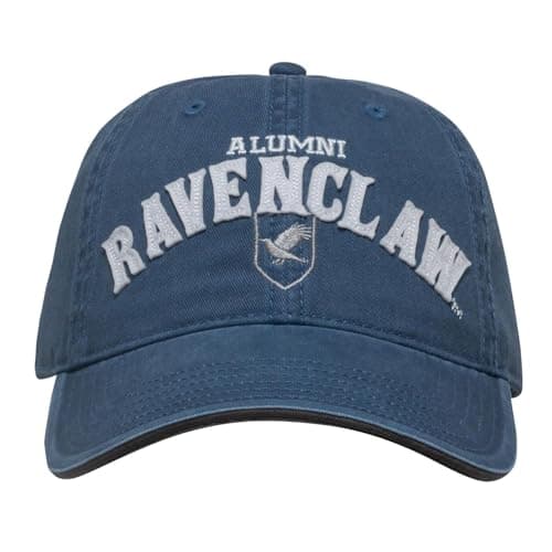 Image of Bioworld Harry Potter Blue Ravenclaw Hogwarts Alumni Adjustable Baseball Cap - Official Merchandise - Great Gift for Teens or Adults