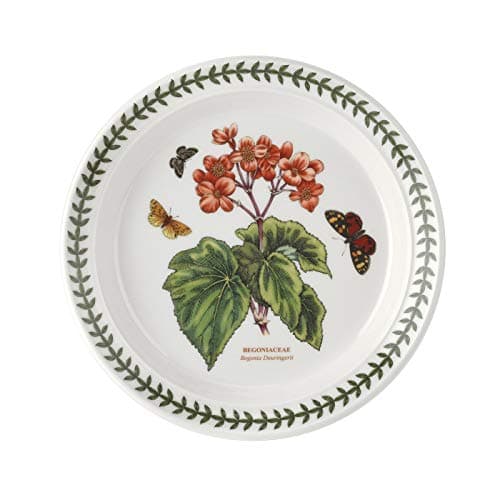Image of Botanic Garden Salad Plates Set of 6 - Begonia Flower Motif